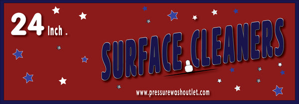 24" SURFACE CLEANERS